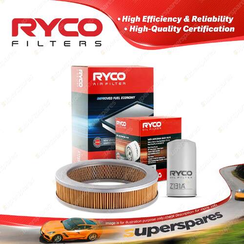 Ryco Oil Air Filter for Daihatsu Dv23T 4cyl 2L Petrol 1973-1977 5R