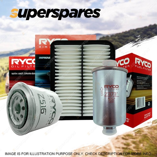 Ryco Oil Air Fuel Filter Service Kit for Ford Fairlane Fairmont Falcon BA BF