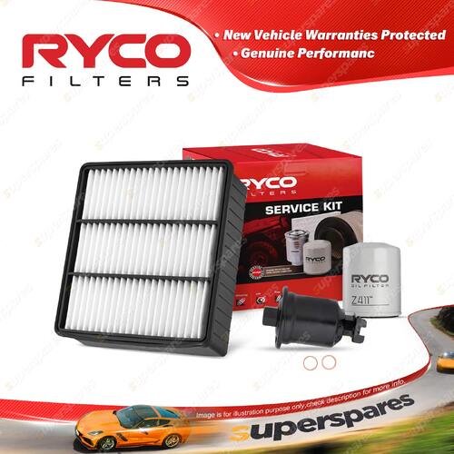 Ryco Oil Air Fuel Filter Service Kit for Mitsubishi Lancer CE 01/1996-11/2004