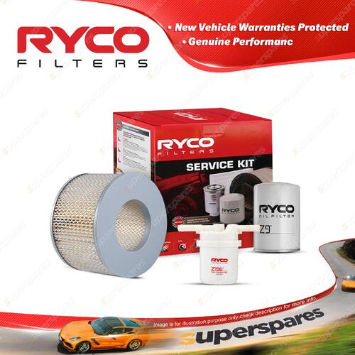 Ryco Oil Air Fuel Filter Service Kit for Toyota Landcruiser FJ75 FJ80 FZJ75 80