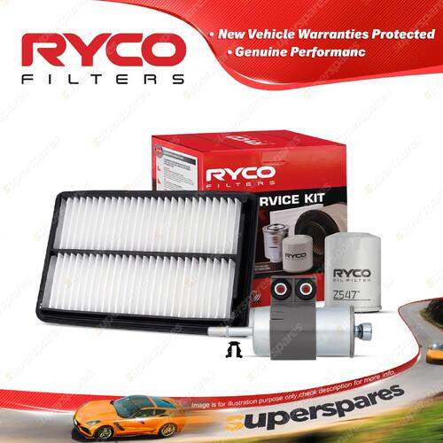 Premium Quality Ryco Oil Air Fuel Filter Service Kit for Honda Accord CG CK VTI