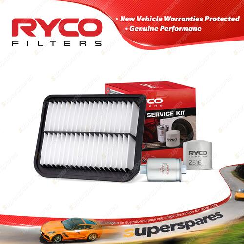 Ryco Oil Air Fuel Filter Service Kit for Ford Fpv F6 FG F6 Utility FG Pursuit