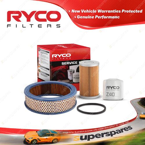 Ryco Oil Air Fuel Filter Service Kit for Chevrolet Truck C50 C60 6-292C.I 350