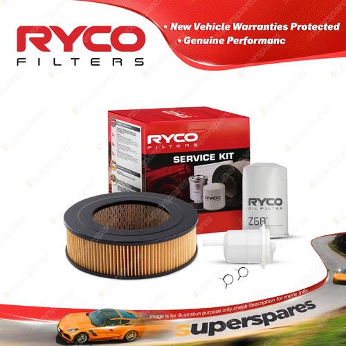 Ryco Oil Air Fuel Filter Service Kit for Toyota Corolla KE55 1978-1983