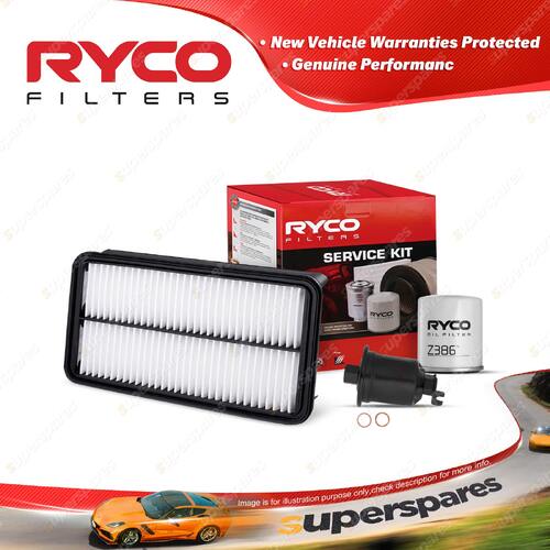 Ryco Oil Air Fuel Filter Service Kit for Toyota Rav 4 SXA10 SXA11