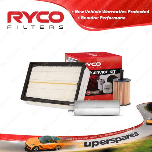 Ryco Oil Air Fuel Filter Service Kit for Volkswagen Caravelle T5 Multivan T5 TDI