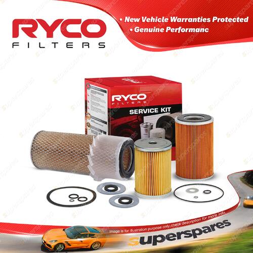 Ryco Oil Air Fuel Filter Service Kit for Isuzu J Series JCR500S 6BD1-T 6BD1