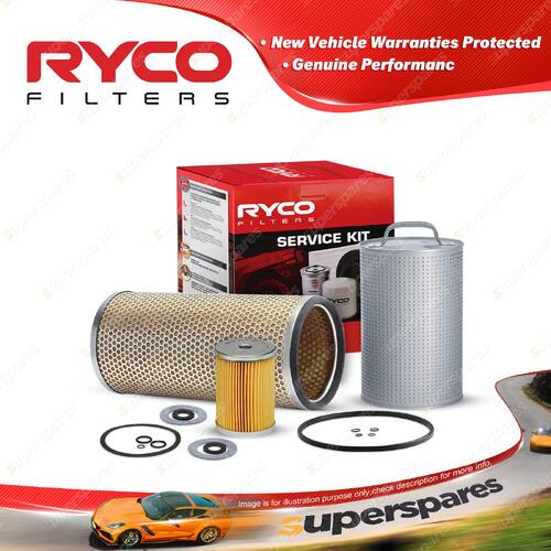Ryco Oil Air Fuel Filter Service Kit for Isuzu F Series Ftr11 FTR11 FVR126
