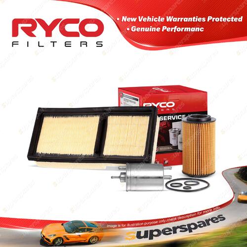 Ryco Oil Air Fuel Filter Service Kit for Chrysler Crossfire ZH 2D COUPE ROADSTER