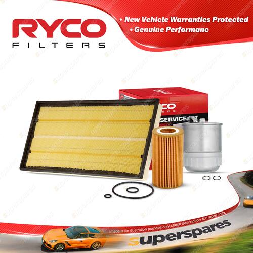 Ryco Oil Air Fuel Filter Service Kit for Benz Viano Vito 109 111 W639 CDi