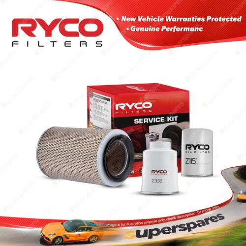 Ryco Oil Air Fuel Filter Service Kit for Nissan Cabstar AF22 F22 KAH40L