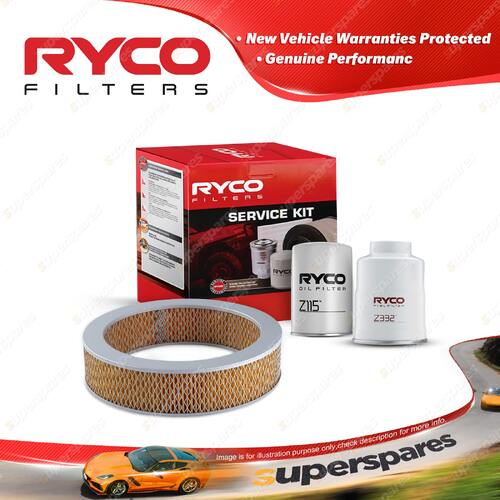 Ryco Oil Air Fuel Filter Service Kit for Nissan Navara D21 02/1988-1992