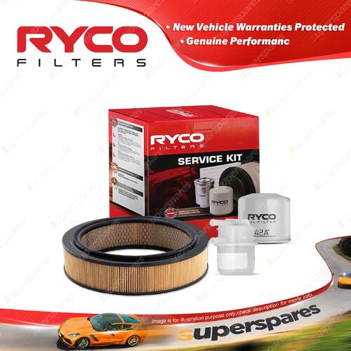 Ryco Oil Air Fuel Filter Service Kit for Mitsubishi Triton ME MG MH MF MJ