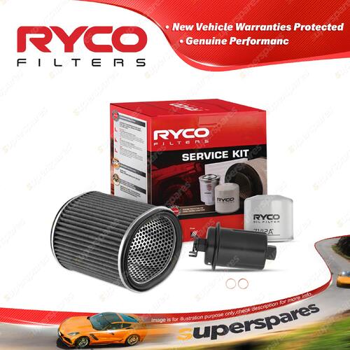 Ryco Oil Air Fuel Filter Service Kit for Mitsubishi Cordia Gsr AA AB AC