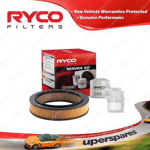 Ryco Oil Air Fuel Filter Service Kit for Mitsubishi Lancer CA CB 1988-1992