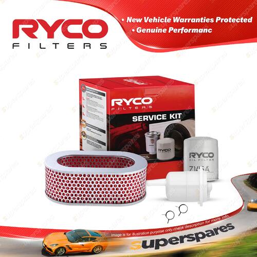 Ryco Oil Air Fuel Filter Service Kit for Nissan C20 Van Vanette C120 Gl C120