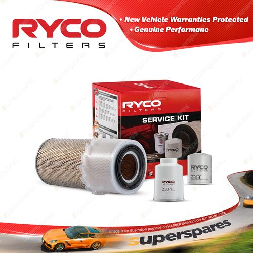 Ryco Oil Air Fuel Filter Service Kit for Mitsubishi Express Van SH 4D56 SJ