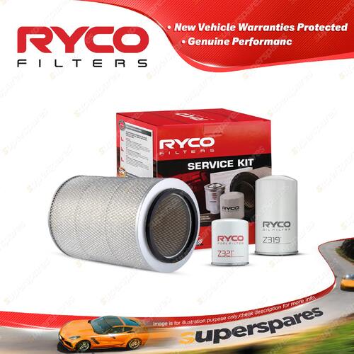 Ryco Oil Air Fuel Filter Service Kit for Hino Ranger 10 Ace Raven 800 FE185 FE3H