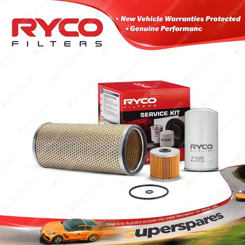Ryco Oil Air Fuel Filter Service Kit for Hino Super Eagle 1000 900 Gh H06C-TI