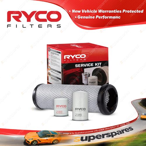 Ryco Oil Air Fuel Filter Service Kit for Hino Ranger Pro 10 GH1 12 FL1 14 FM1