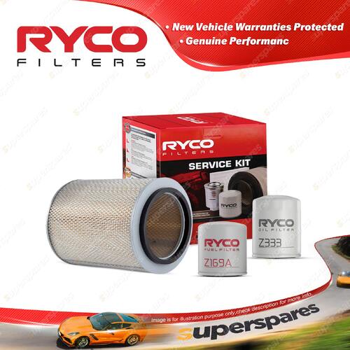 Ryco Oil Air Fuel Filter Service Kit for Isuzu Nkr150 200 400 Npr200 NKR58 59