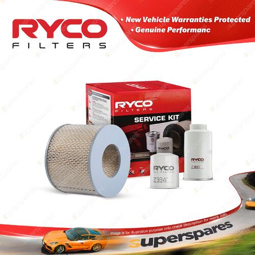 Ryco Oil Air Fuel Filter Service Kit for Toyota Dyna 200 300 400 BU212R 222R 142