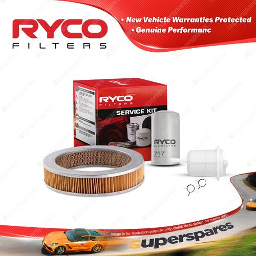Ryco Oil Air Fuel Filter Service Kit for Nissan 1000 B10 1200 B110 620