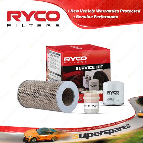 Ryco Oil Air Fuel Filter Service Kit for Toyota Hiace RZH103 SWB RZH113 LWB