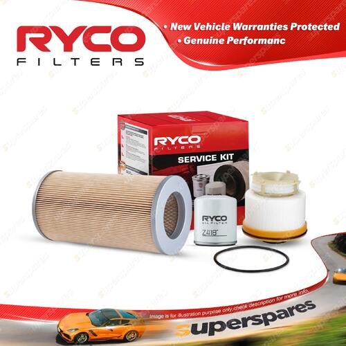 Ryco Oil Air Fuel Filter Service Kit for Toyota Hiace KDH200R KDH205 220R 222R