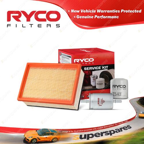 Ryco Oil Air Fuel Filter Service Kit for Peugeot 206 Cabriolet 206 GTI 180 307