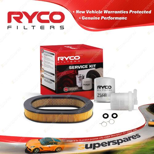 Ryco Oil Air Fuel Filter Service Kit for Mitsubishi Magna TM TN TP TR TS