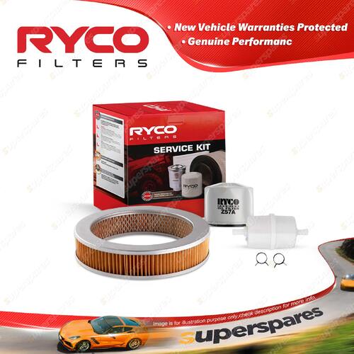 Ryco Oil Air Fuel Filter Service Kit for Mazda Familia 1000 Station Wagon 1200