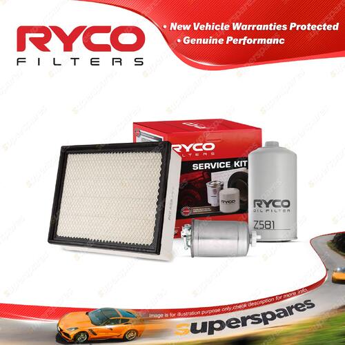 Ryco Oil Air Fuel Filter Service Kit for Volkswagen Caravelle Transporter T4