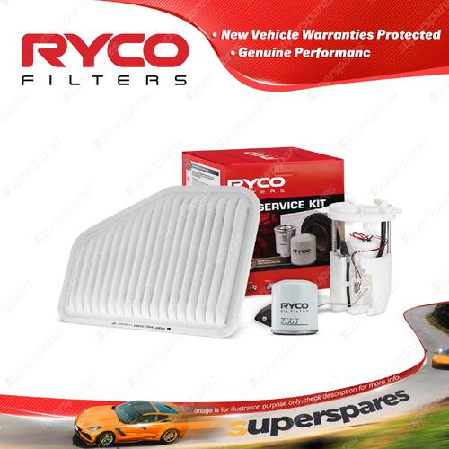 Ryco Oil Air Fuel Filter Service Kit for Holden Caprice WM Commodore Statesman