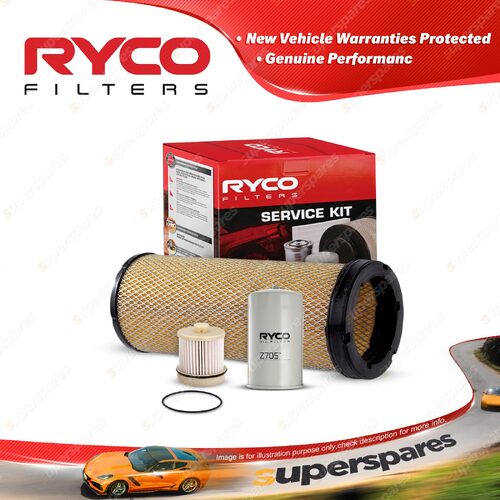Ryco Oil Air Fuel Filter Service Kit for Isuzu F Series Fvd1000 Fvl1400 Fvm1400