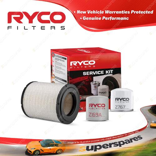 Ryco Oil Air Fuel Filter Service Kit for Isuzu Npr250 Npr300 NPR71 2000-2003