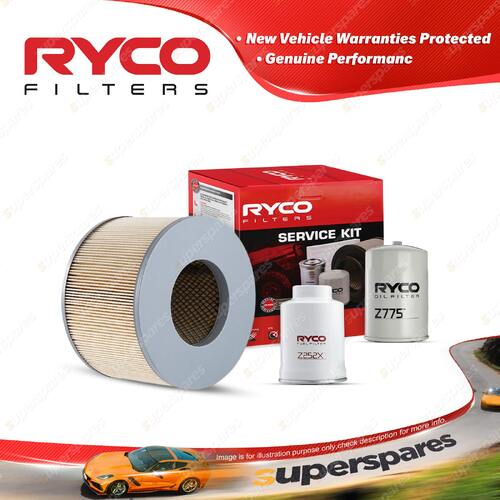 Ryco Oil Air Fuel Filter Service Kit for Toyota Dyna 4500 XZU302 307 342 402 411