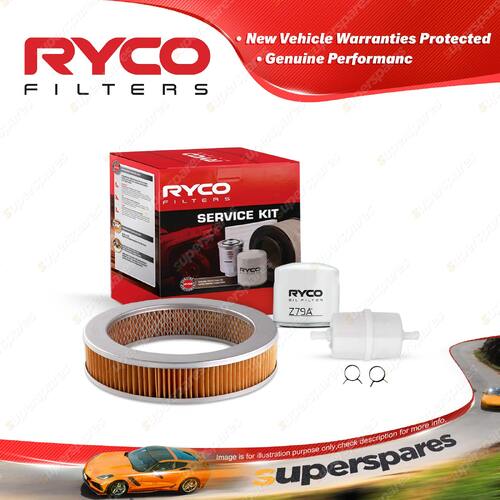Ryco Oil Air Fuel Filter Service Kit for Mazda 1300 STB 323 Protege FA