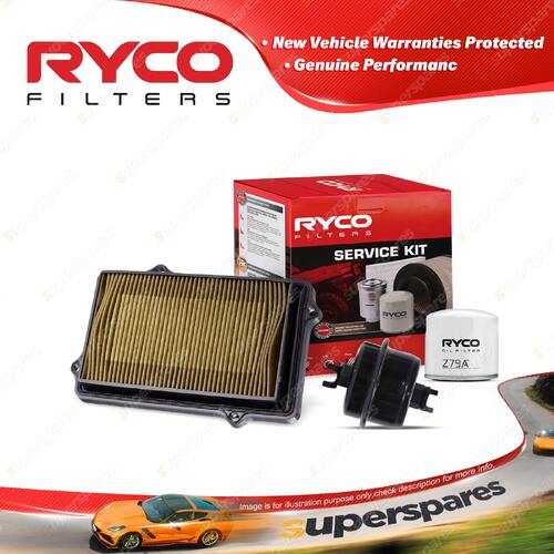 Ryco Oil Air Fuel Filter Service Kit for Rover 416I Vitesse 09/1987-1990