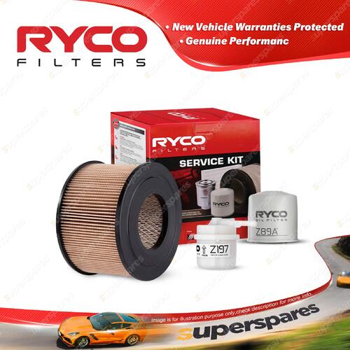 Ryco Oil Air Fuel Filter Service Kit for Toyota Toyoace RY31 RY32 1979-1985