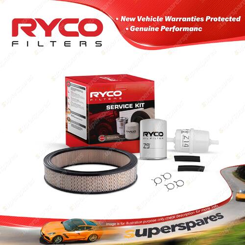 Ryco Oil Air Fuel Filter Service Kit for Ford Fairlane 302 351 1974-1978