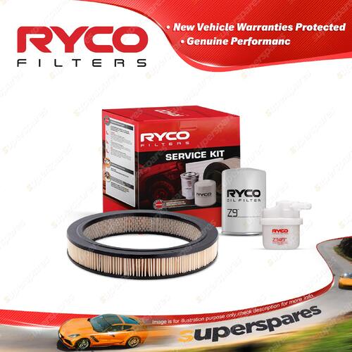 Ryco Oil Air Fuel Filter Service Kit for Toyota Crown MS111 MS65 MS83 MS85