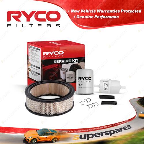 Ryco Oil Air Fuel Filter Service Kit for Chrysler Valiant AP5 AP6 VG