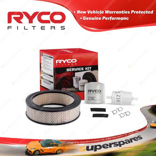 Ryco Oil Air Fuel Filter Service Kit for Mitsubishi D3F D5F Series V8-318-1 2