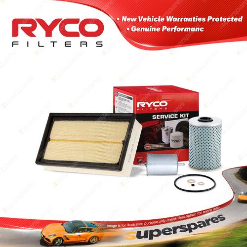 Ryco Oil Air Fuel Filter Service Kit for BMW 320I E30 02/1988-03/1990