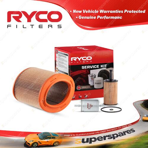 Ryco Oil Air Fuel Filter Service Kit for Citroen Berlingo M59 II 10/2003-06/2010