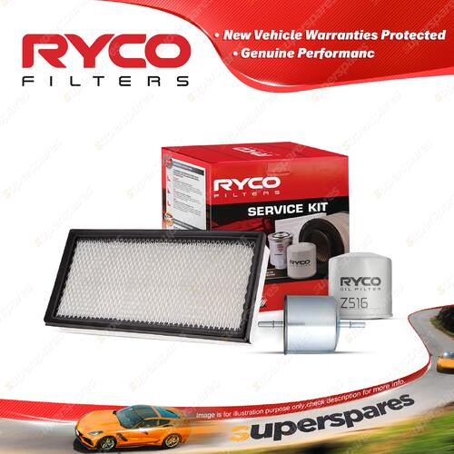 Ryco Oil Air Fuel Filter Service Kit for Ford Cougar SW SX 09/1999-03/2004