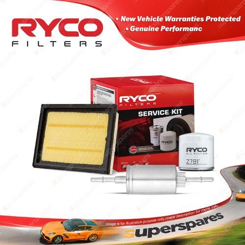 Ryco Oil Air Fuel Filter Service Kit for Ford Fiesta WQ 02/2006-12/2008