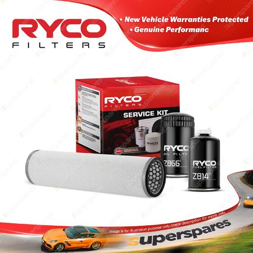 Premium Quality Ryco Oil Air Fuel Filter Service Kit for Ford Tractor 5610S