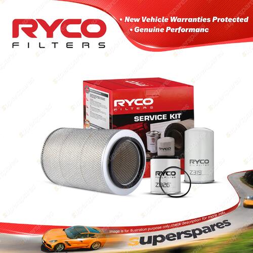Ryco Oil Air Fuel Filter Service Kit for Hino Ranger 14 FM1 05/1997-01/2003